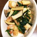 レオ★☆0126's cooksnap of when they made 海老とほうれん草のバター醤油ソテー.