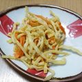 クック1L6OF8☆'s cooksnap of when they made 切り干し大根のカレーマヨサラダ.