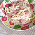 しゅい6's cooksnap of when they made うどんカルボナーラ.