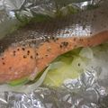 nicamom's cooksnap of when they made フライパン 簡単 鮭のホイル焼き.