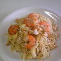 とうふとうふ's cooksnap of when they made エビ塩焼きそば.