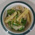 クックかわまい's cooksnap of when they made じゃがいもとピーマンのひき肉炒め.