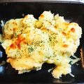 boris1973's cooksnap of when they made カリフラワーの鮭マヨチーズ焼き.