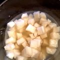 だい☆あお☆まり's cooksnap of when they made 大根の蜂蜜漬け　大根あめ　簡単！旨い！.
