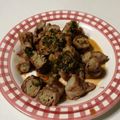 ちい♫'s cooksnap of when they made 簡単♪えのきで肉巻きステーキ 薬味ソース.