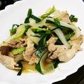ばんぷ☆'s cooksnap of when they made 簡単♡豚ニラ炒め♪.