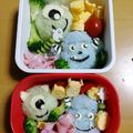 sevendials's cooksnap of when they made ディズニー☆モンスターズインクのキャラ弁.