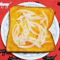 こげ岡's cooksnap of when they made えっトーストに！？オーロラソーストースト.