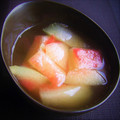 ひさかた's cooksnap of when they made 超簡単！スイカの皮の煮物.