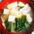 ムーミン☆ママ's cooksnap of when they made お味噌汁★春キャベツとわかめのお味噌汁.