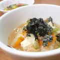 noamanma's cooksnap of when they made 椎茸と豆腐のあっさり雑炊.