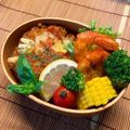 ♡Fuwari♡'s cooksnap of when they made お弁当に５分☆彡海老のバジルチーズ焼き.