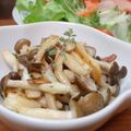 noamanma's cooksnap of when they made きのこの♦タイムソテー♦.