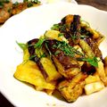 ♡ちょも♡'s cooksnap of when they made なすとエリンギのポン酢炒め.
