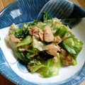 ケンチャナヨ～'s cooksnap of when they made 簡単 シャクシャクレタス炒め.