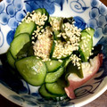 アラン島's cooksnap of when they made ワカメときゅうり、タコの酢の物.