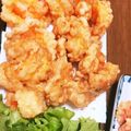 くもこぽん酢♡'s cooksnap of when they made 海老のサクサク天ぷら♡（フリッター風）.