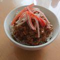 ラリー＆サラ's cooksnap of when they made ☆カニカマ納豆☆.