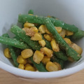 柊さくら's cooksnap of when they made いんげんととうもろこしの胡麻和え.