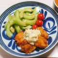 チコリママ's cooksnap of when they made リメイク♪唐揚げのタルタルソース和え.
