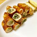 ひよひよガラス's cooksnap of when they made ♪もやしとニラの豚肉巻き♪.