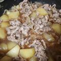 ピチョパン屋さん's cooksnap of when they made 豚こま肉とじゃがいもの甘辛煮.
