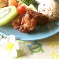 Y✿えくぼ飯's cooksnap of when they made モチコチキン(ハワイ風唐揚&ノンアレ用).