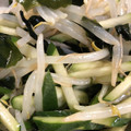ささッこ's cooksnap of when they made もやしときゅうりとワカメのポン酢和え.