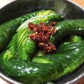 ねぼすけnyanko's cooksnap of when they made 簡単美味しい 蛇腹きゅうりの漬物.