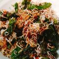ＭＩ−ＳＡＮ's cooksnap of when they made しし唐辛子と釜あげしらす.