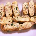 きよえり's cooksnap of when they made 卵大量消費！ネギ入り卵焼き.