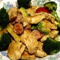エルルン's cooksnap of when they made アボカドと鶏肉の胡麻マヨ炒め.