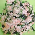ayuaramama's cooksnap of when they made 鮭のぶっかけ崩し豆腐ご飯♪.