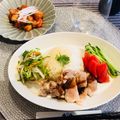 海の星プリン's cooksnap of when they made 手間なし！シンガポールチキンライス.