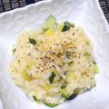 nosso's cooksnap of when they made 簡単ズッキーニリゾット☆ふんわりチーズ味.
