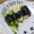 うたかた。's cooksnap of when they made おつまみに☆胡瓜の海苔チーズ巻き.