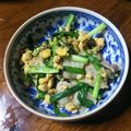 クック9SLC7M☆'s cooksnap of when they made 豚バラ肉のニラ玉炒め.