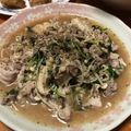 usapon７２７'s cooksnap of when they made 豚肉えのき豆苗のガーリックポン酢炒め.
