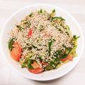 ♡やたちゃん♡'s cooksnap of when they made トマトときゅうりのコチュジャンサラダ.