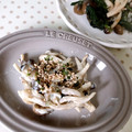 まこさんど's cooksnap of when they made レンジで簡単♪しめじのマヨわさび和え♪.