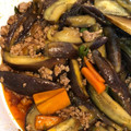 ムーヒツジ's cooksnap of when they made 茄子と挽肉の味噌炒め.