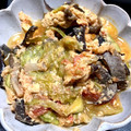 プリン後輩's cooksnap of when they made レタスもin♪きくらげトマトの卵炒め.