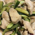 クック甘党。's cooksnap of when they made さっぱり鶏むね肉ときゅうりの簡単甘酢炒め.