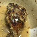 小麦の女王's cooksnap of when they made ハンバーグのクリーム粒マスタード煮.