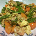 miyu_mame's cooksnap of when they made 海老と卵といんげんのオイスター炒め.