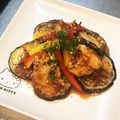きゅんらこ☆'s cooksnap of when they made 揚げナスと鶏モモの油淋鶏風.