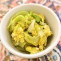 mmameco's cooksnap of when they made レタス消費！シャキシャキしんなり卵とじ☆.