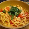 neko＊and…'s cooksnap of when they made 簡単！和風味✿トマト＆玉葱の冷製パスタ✿.