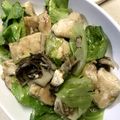 koike0202's cooksnap of when they made レタスとしめじと鶏むねの旨マヨソテー☆.