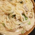 ★ｃｈａｉ娘★'s cooksnap of when they made 牛乳で簡単！明太クリームパスタ.